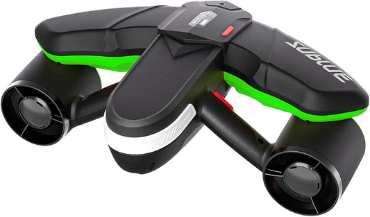 sublue Navbow Underwater Scooter Dual Motors with Action Camera Mount Low Battery Alarm 3 Gear Speed 4.47 mph 60 Minutes 131ft Swimming Pool Diving Snorkeling Water Scooter for Adults