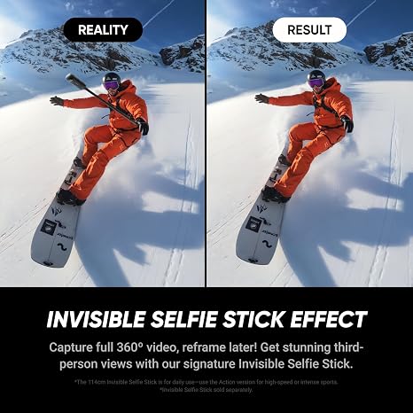 Insta360 X5 - Câmera de ação 360° 8K