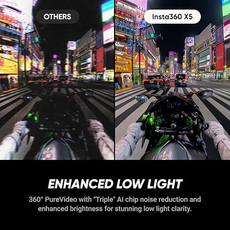 Insta360 X5 - Câmera de ação 360° 8K