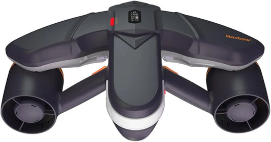 sublue Navbow Plus Smart Underwater Scooter with Depth Gauge, Temperature Sensor, Compass, Action Camera Mount, 131ft Waterproof for Diving & Snorkeling & Sea Adventures